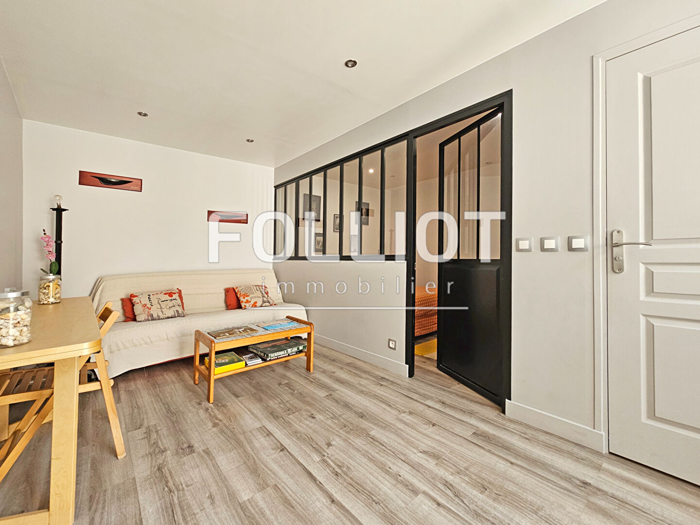 Photo Au calme à 200m de la plage, appartement deux pièces avec terrasse. Saint Aubin sur Mer, image 6/6