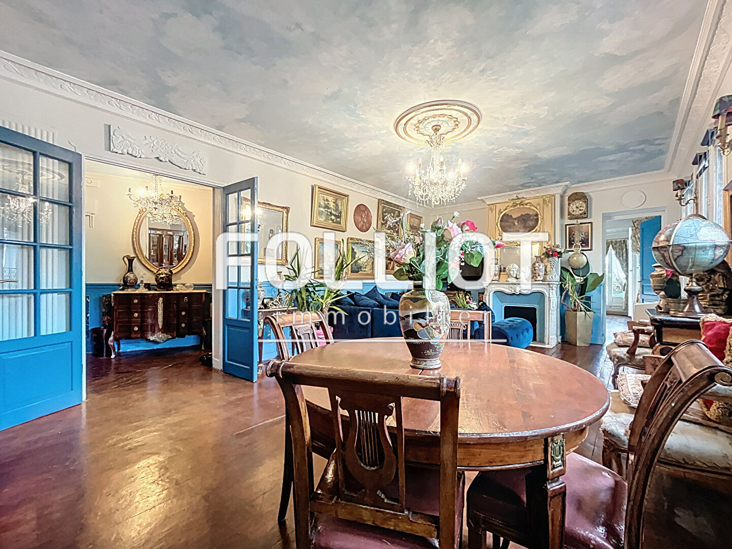 Photo Exclusivité Cabinet Folliot À Vendre : Élégant T3 Haussmannien de 89 m² image 3/6