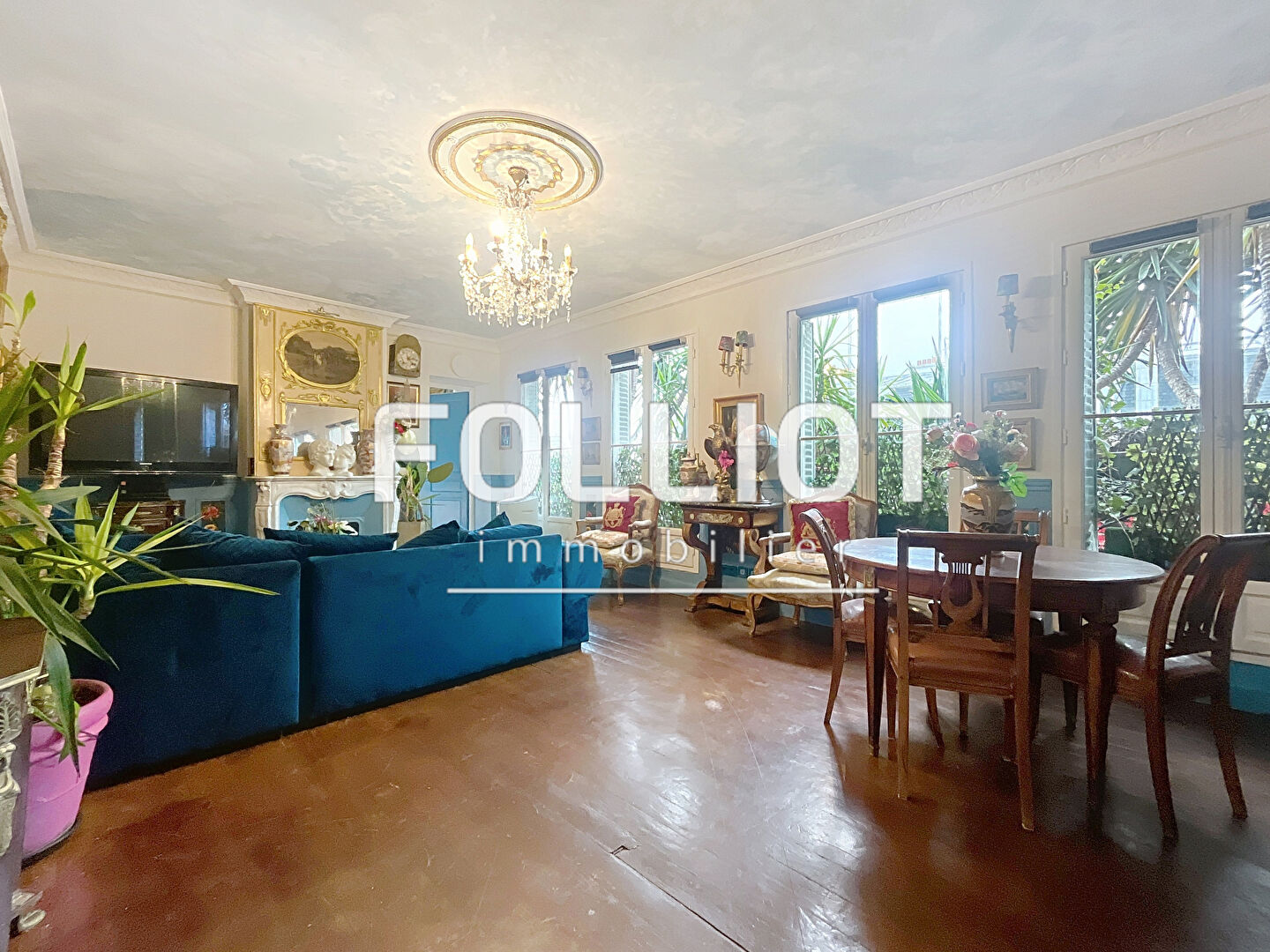 Photo Exclusivité Cabinet Folliot À Vendre : Élégant T3 Haussmannien de 89 m² image 4/6