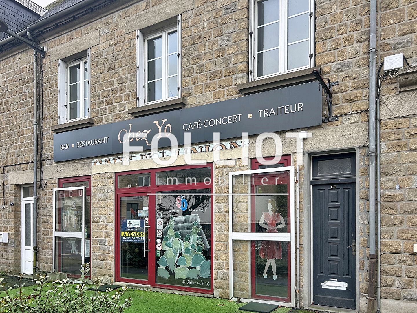 Photo A Vendre - Immeuble avec local commercial - 50150 Sourdeval image 1/6