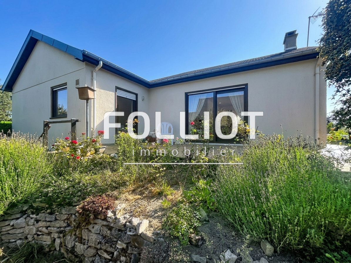 À vendre, Maison de plain-pied sur sous-sol à proximité d'Omaha Beach