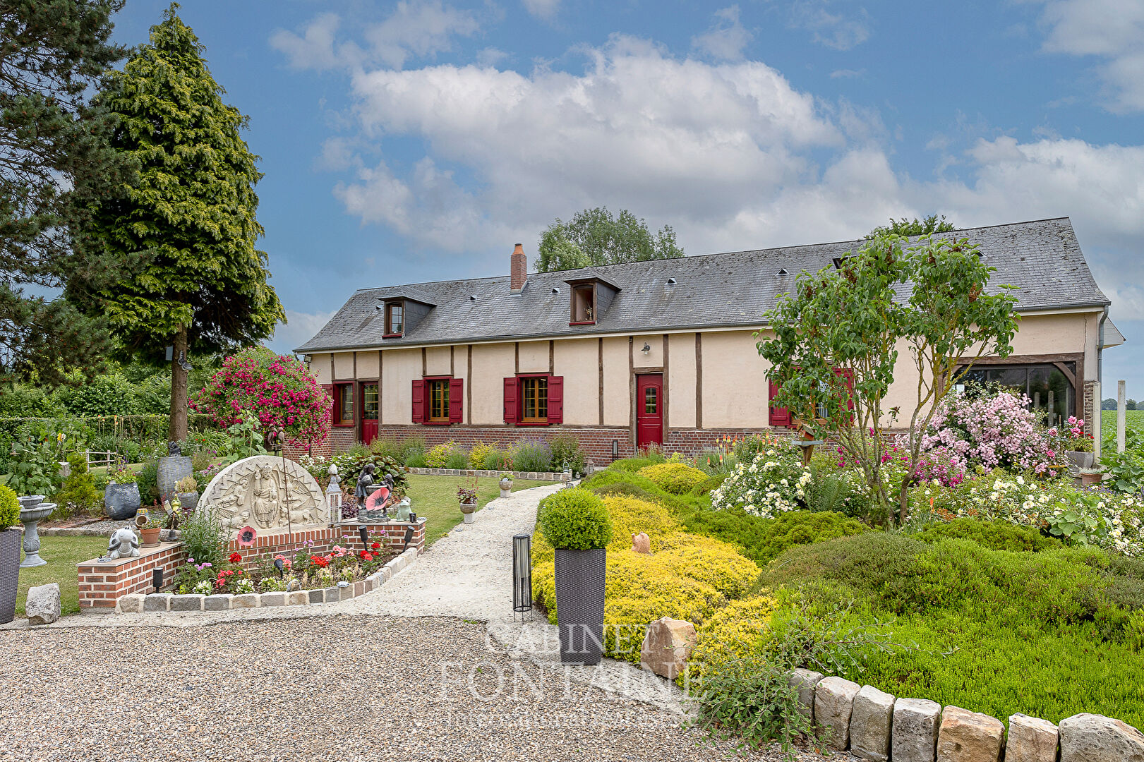 Agence immobilière de CABINET FONTAINE - CREVECOEUR LE GRAND