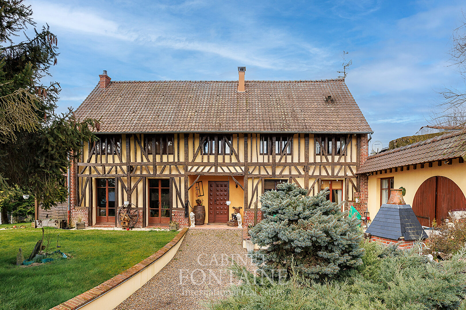 Agence immobilière de CABINET FONTAINE - CREVECOEUR LE GRAND