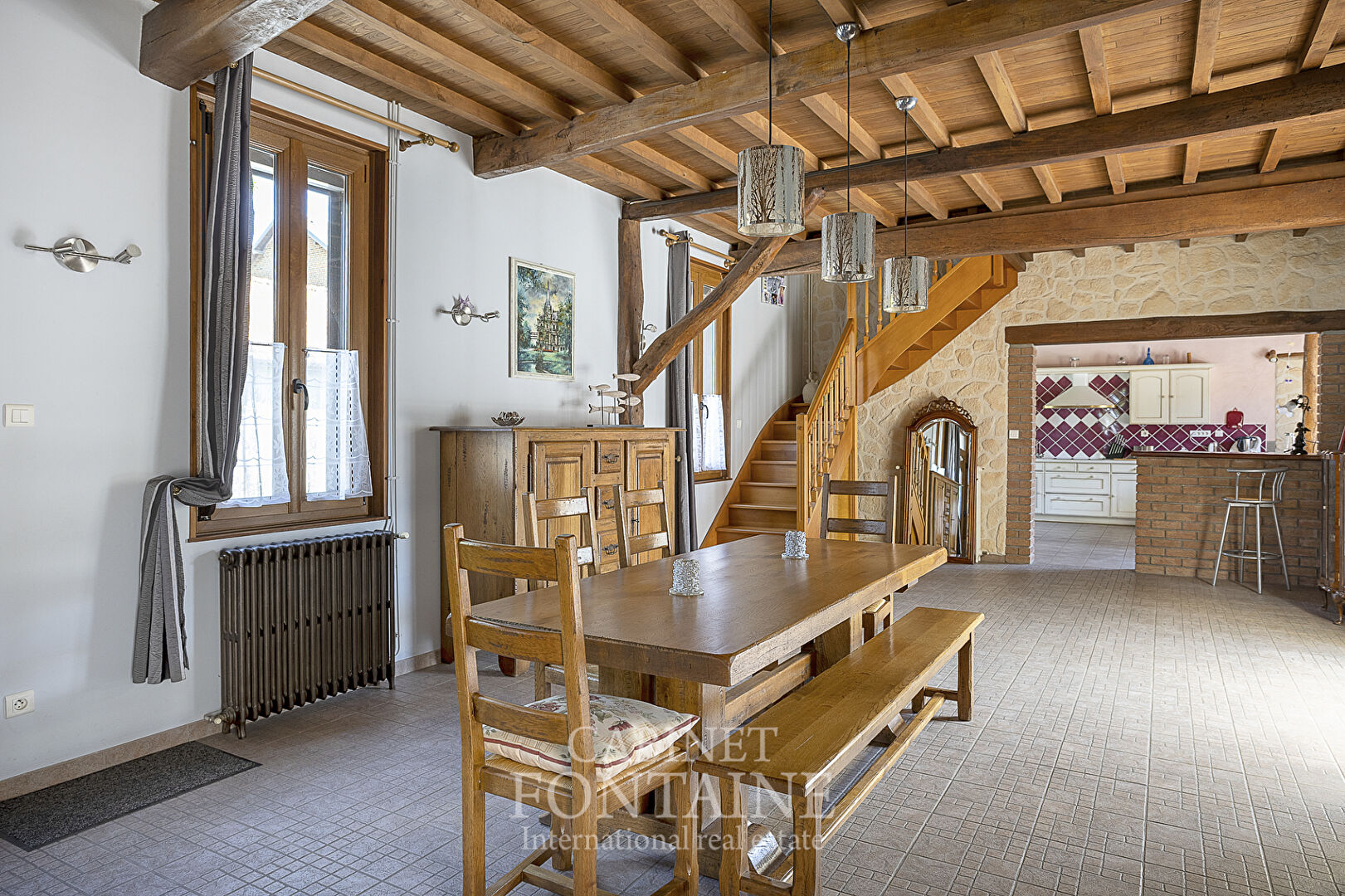 Photo Longère 323,28 m2 (avec dépendances louées : T3 & T4) image 2/6