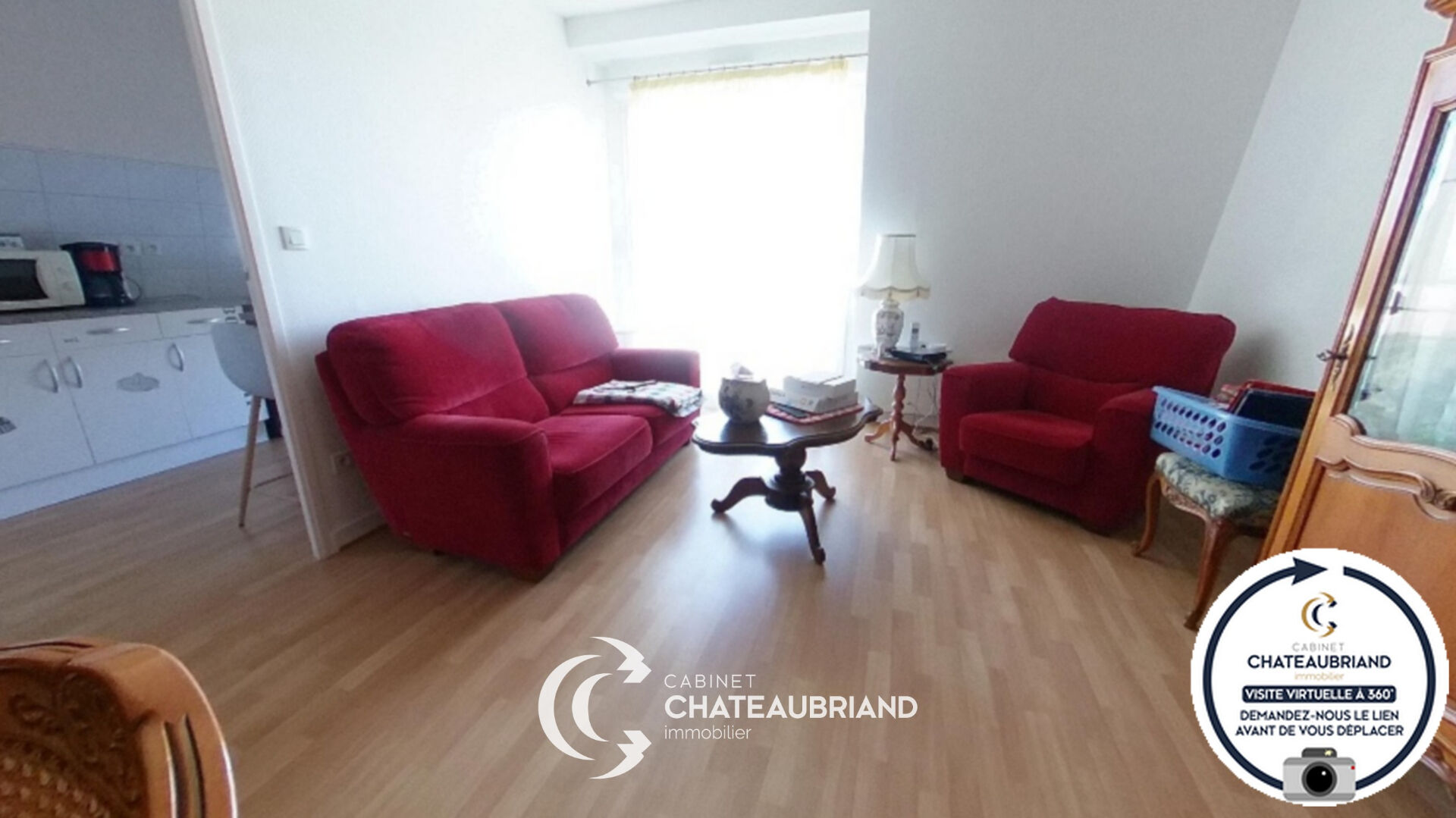 LOCATION : appartement F3 (65 m²) à SENS DE BRETAGNE