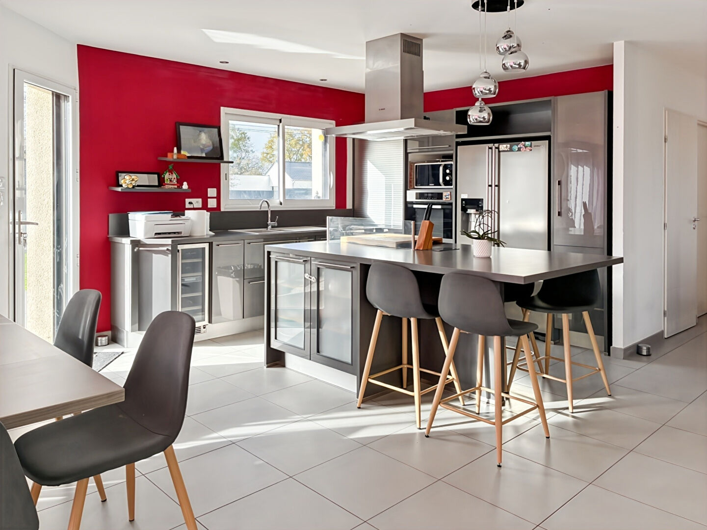 Photo Maison Contemporaine 2017, 4 Chambres, 125 m², Hors Lotissement à 10 Min de St Aubin du Cormier et de l'A84 image 3/6