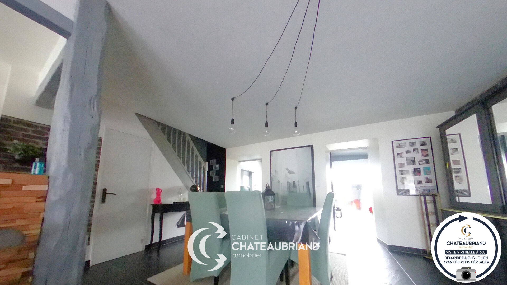 Maison Saint Aubin D Aubigne 4 pièce(s) 92 m2