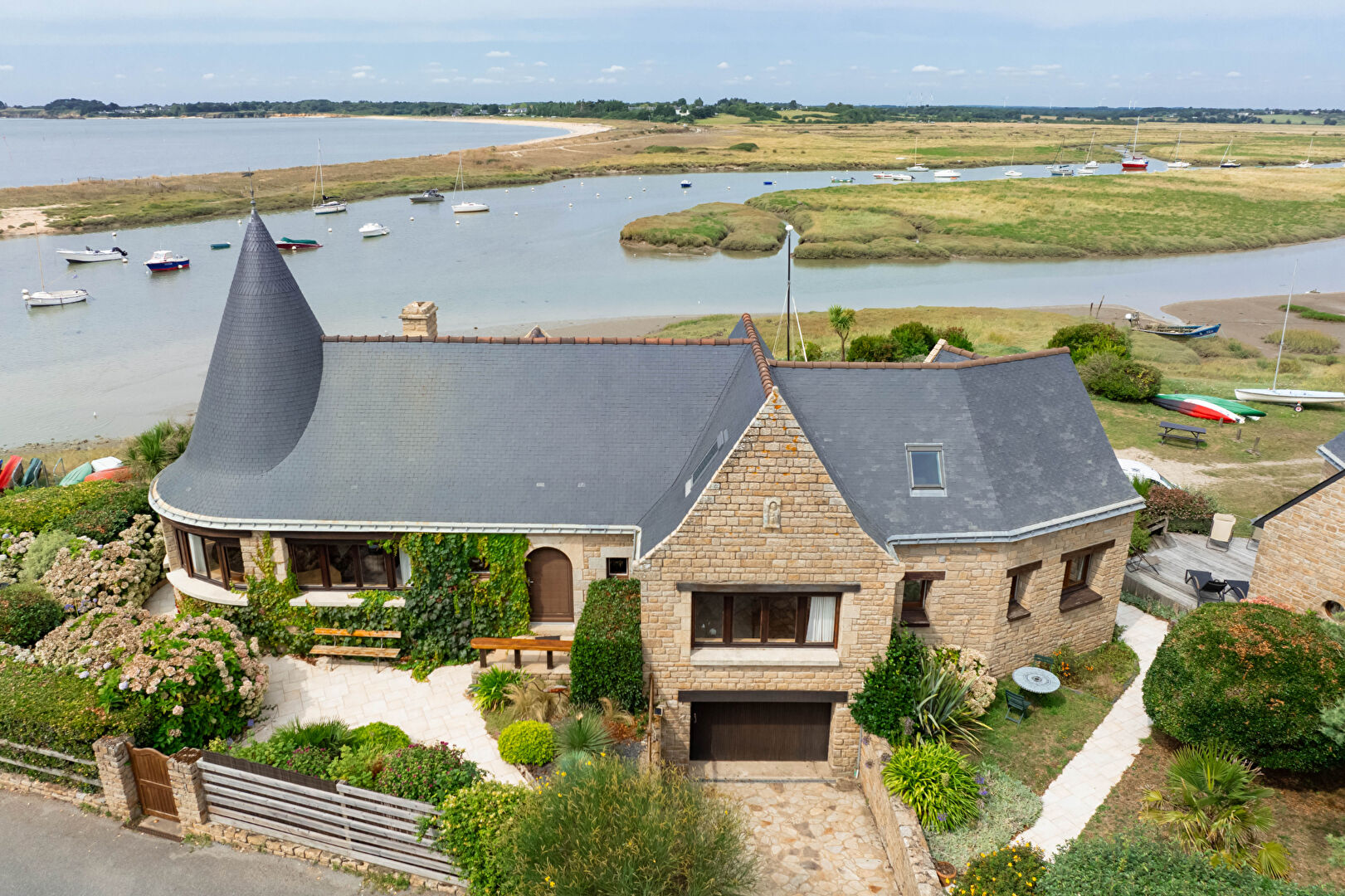 Photo VENTE DEUX MAISONS D'EXCEPTION PEN LAN BILLIERS - VUE MER image 1/6