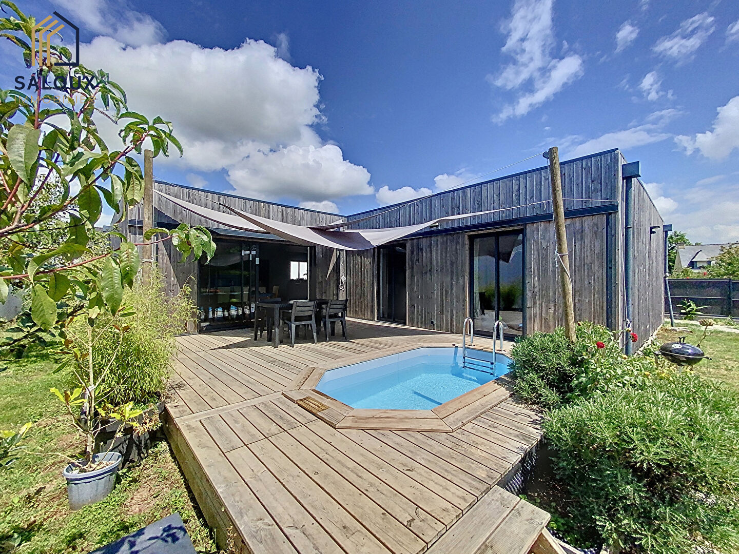 VENTE MAISON EN BOIS T4 - PEAULE BOURG