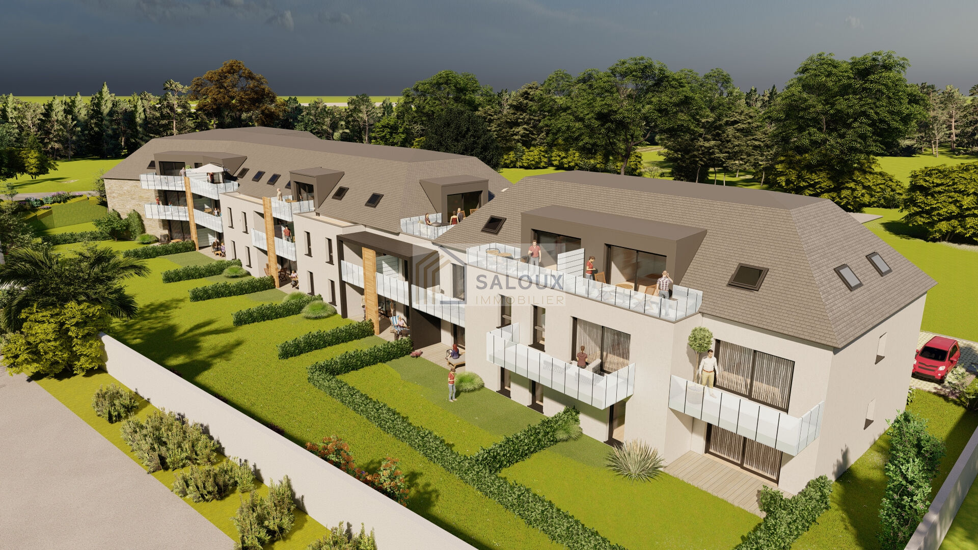 Photo MUZILLAC : Programme neuf les commerces à pied ! image 1/2