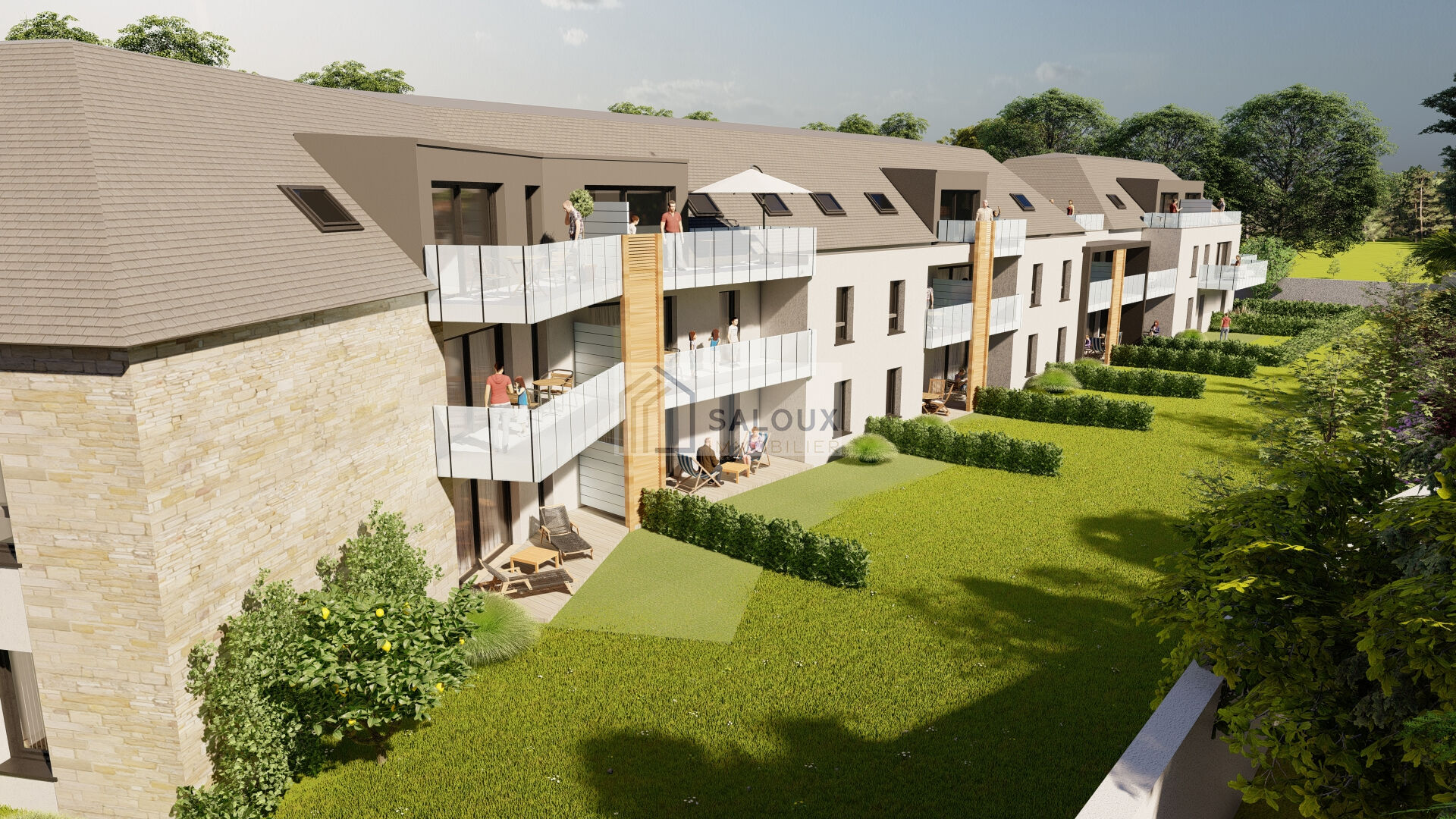 Photo MUZILLAC : Programme neuf les commerces à pied ! image 1/3