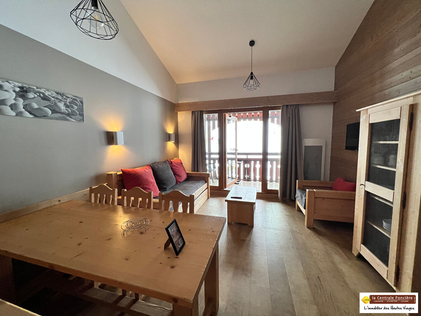 Photo DESTINATION MONTAGNE, APPT 3 PIECES ORIENTE COTE PISTES ET EXPOSITION SUD image 2/6