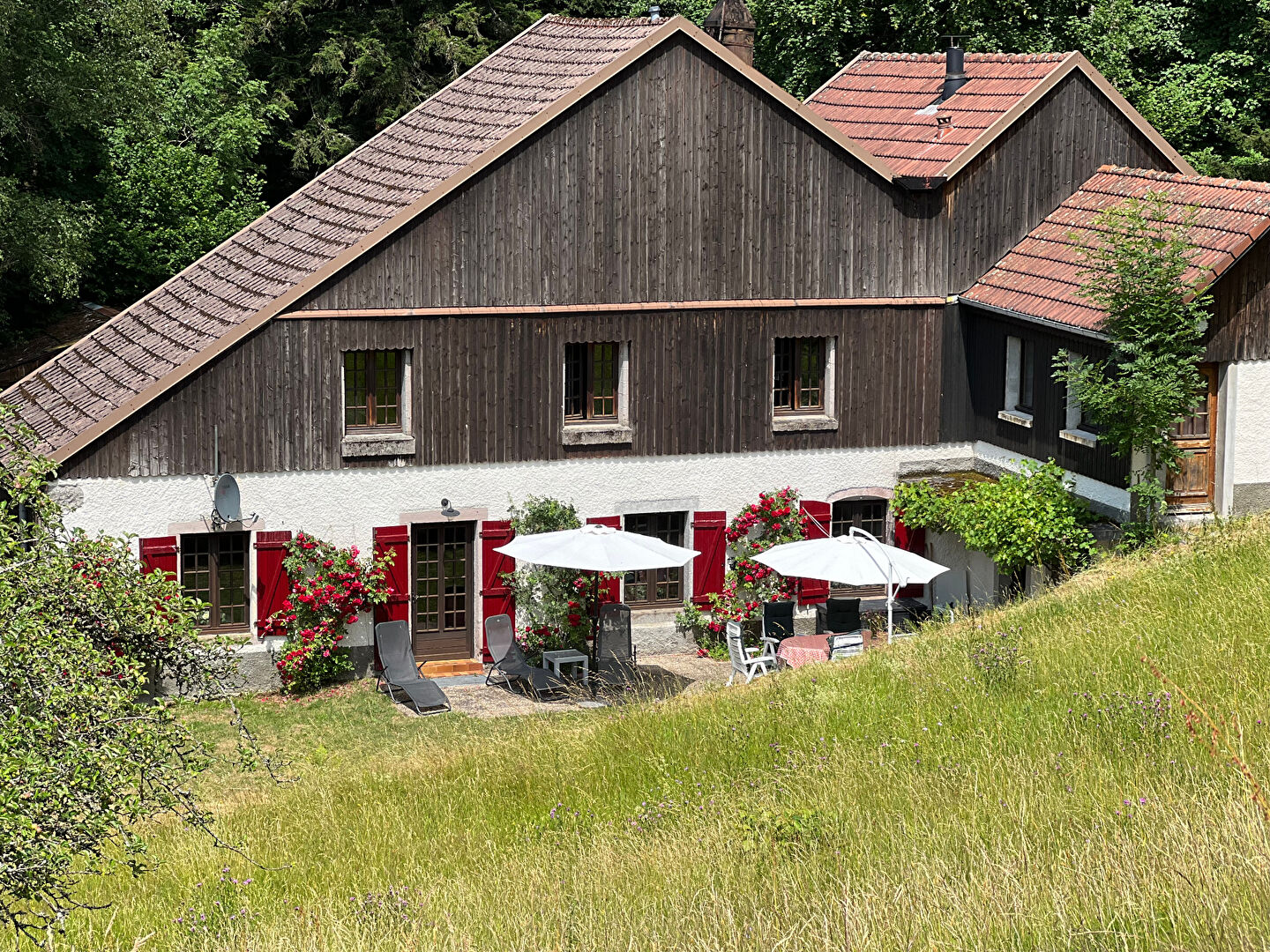 PROPRIETE FAMILIALE DE CHARME SUR 77 ARES DE TERRAIN