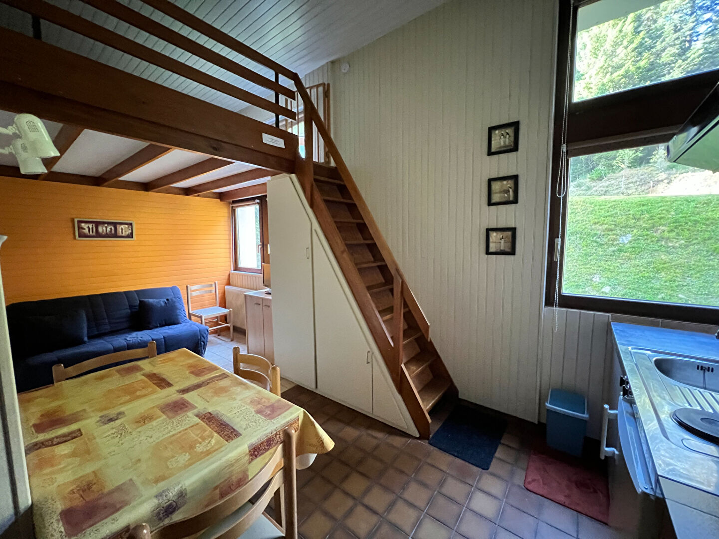 LA BRESSE HOHNECK STUDIO AVEC MEZZANINE, PLACE DE PKING ET CASIER A SKI !