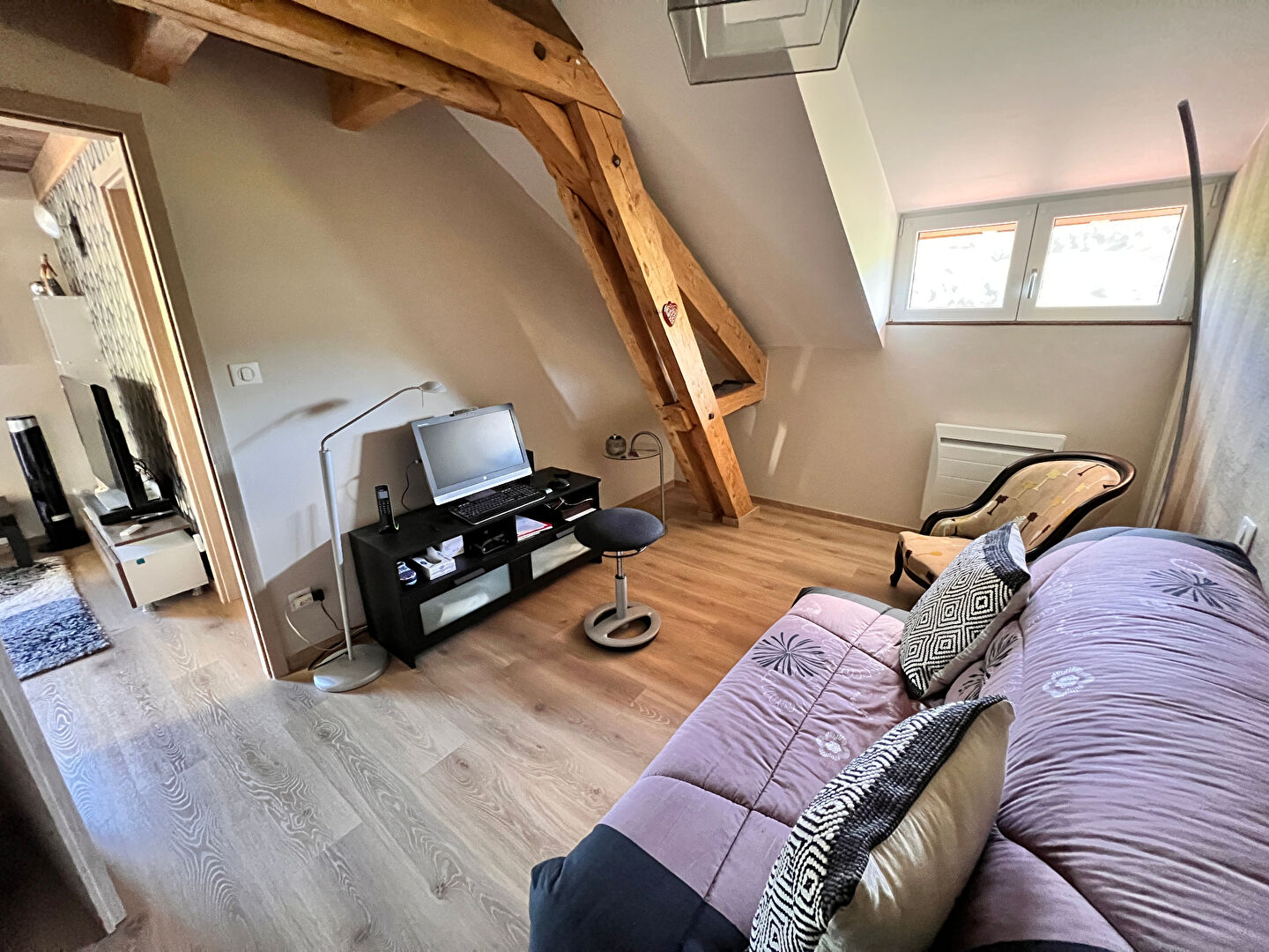 Photo LA BRESSE - COTEAU SUD - 3 PIECES 49 M² AMBIANCE CHALET image 5/6