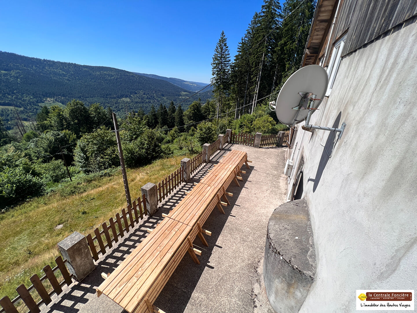 Photo COMPROMIS  SIGNE ! AU COEUR DU MASSIF VOSGIEN  AVEC VUE  PANORAMIQUE  A 360 ° EXPOSITION SUD image 4/6