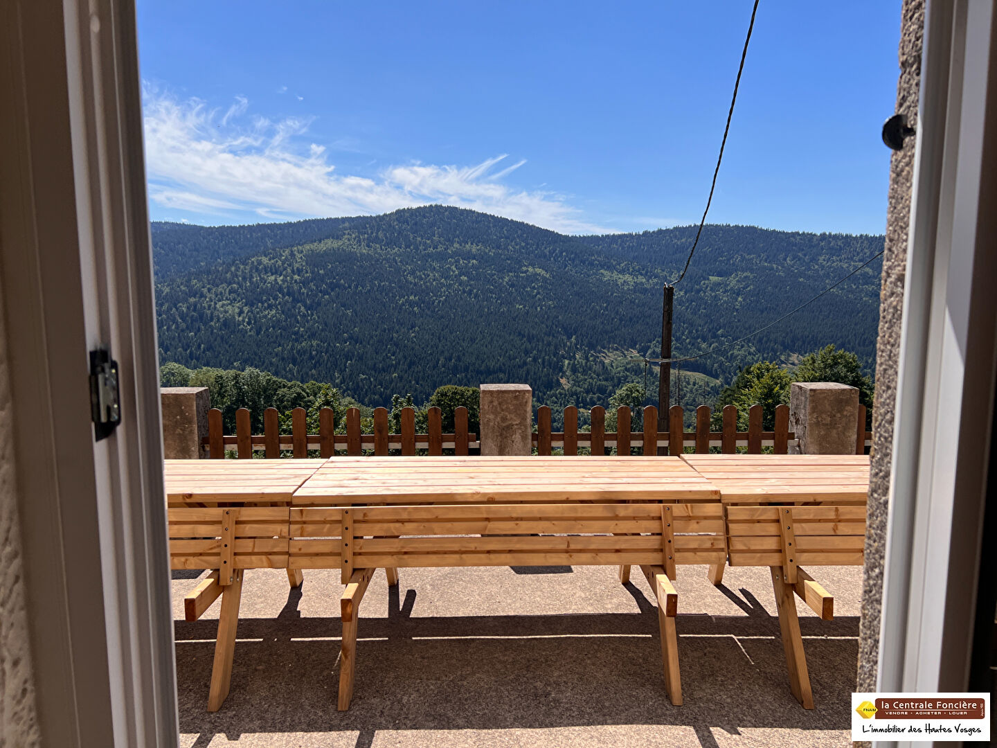 Photo COMPROMIS  SIGNE ! AU COEUR DU MASSIF VOSGIEN  AVEC VUE  PANORAMIQUE  A 360 ° EXPOSITION SUD image 5/6