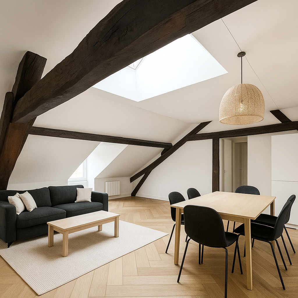 Photo Appartement Orleans - Quartier Cathédrale 2 pièces 44.82 m2 image 3/4