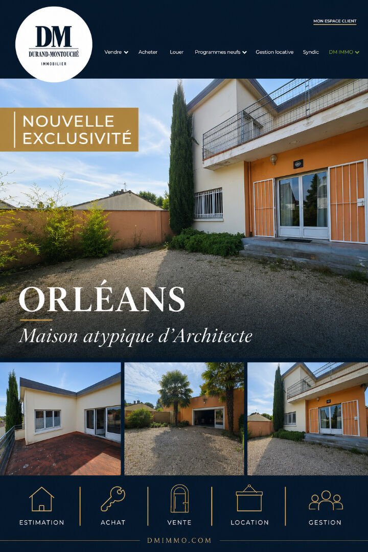 Agence immobilière de DURAND-MONTOUCHÉ - Saint-Jean-de-Braye