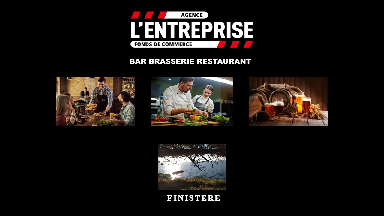 Visuel 1 de l'annonce : Vente fonds de commerce bar restaurant. Achat restaurant Bretagne Finistère.