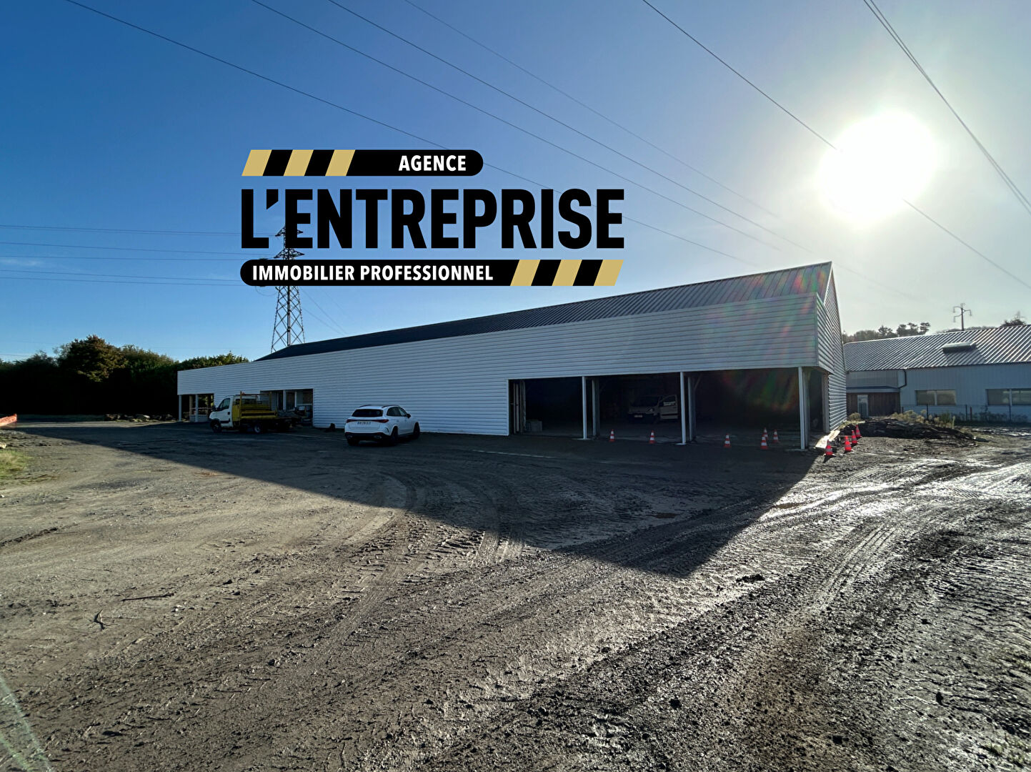 Visuel 1 de l'annonce : Entrepôt artisanal Landerneau 400 m2