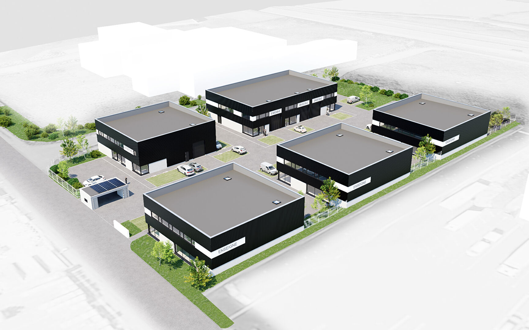 Visuel 15 de l'annonce : Cellule 4 - Local d'activité/artisanal/industriel Gouesnou 261 m2