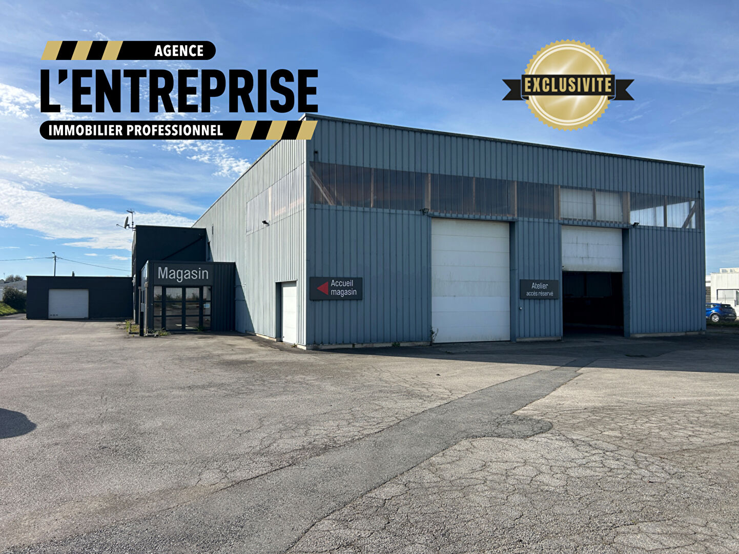 Entrepôt / local industriel Brest 1600 m2