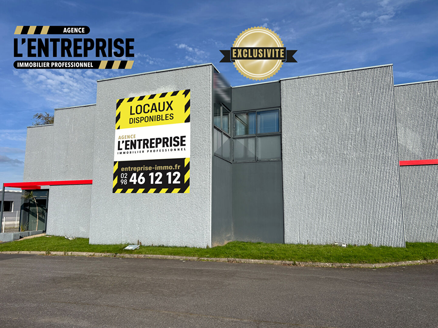 Visuel 2 de l'annonce : Entrepôt / local industriel Brest 1600 m2