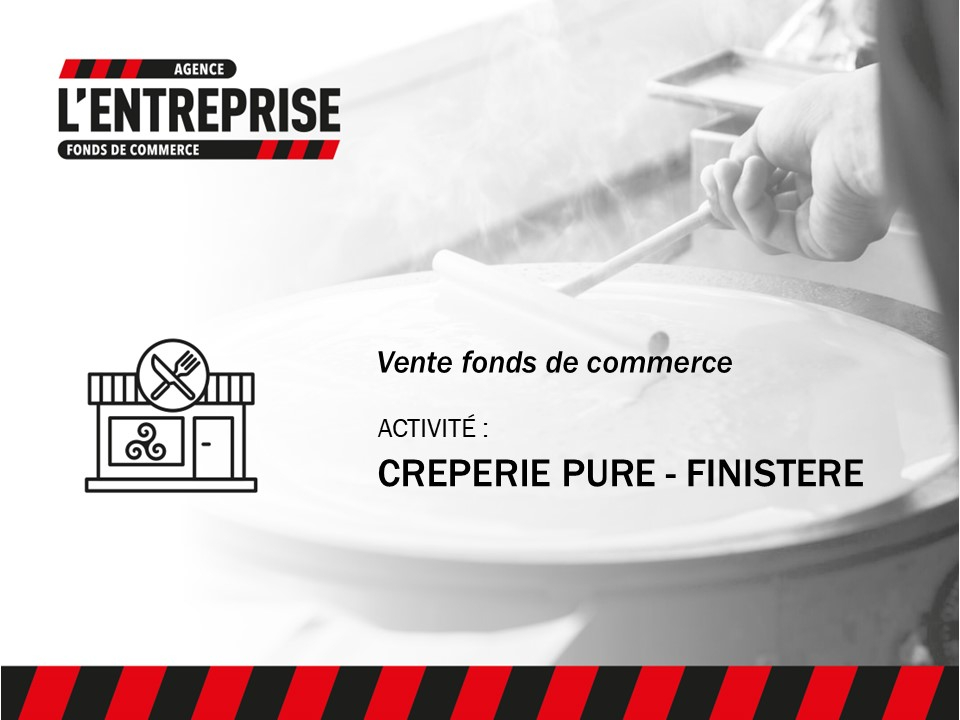 Visuel 1 de l'annonce : Vente fonds de commerce Crêperie -Restaurant BREST BMO