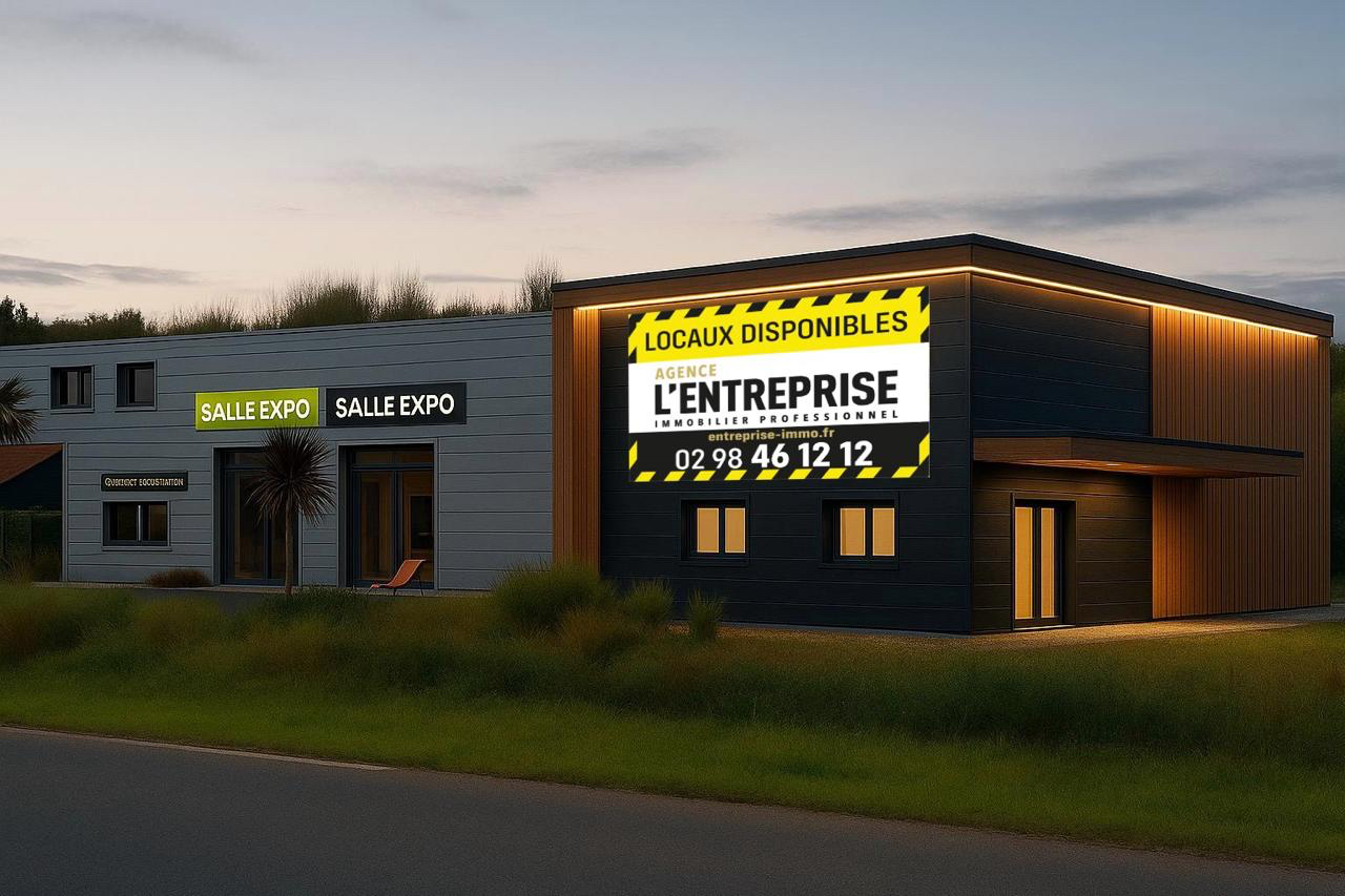 Local d'activité Bourg Blanc 248 m2