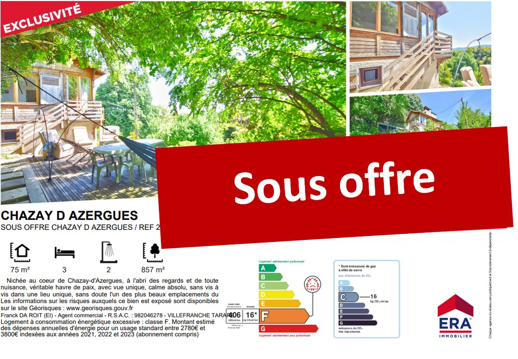 Agence immobilière de ERA Grand Ouest Azergues Immobilier
