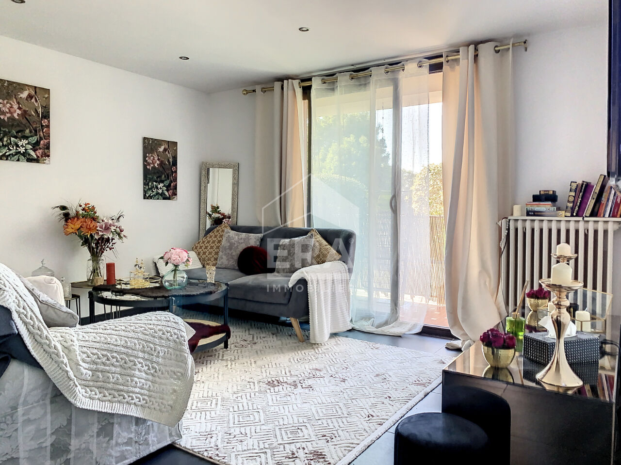 Appartement 3 pièces avec parking et cave Secteur les Breguières Cagnes sur Mer