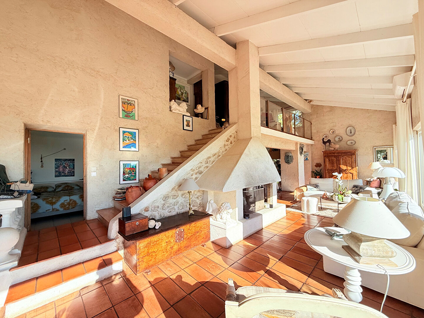 Photo Propriété d'exception avec magnifique vue mer, piscine et dépendance  à La Gaude image 3/6