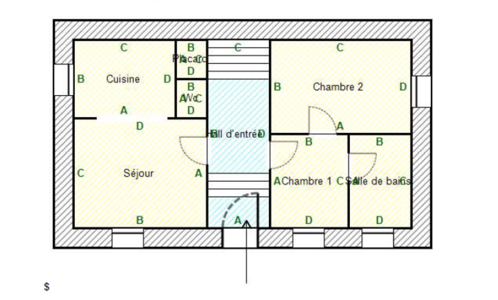 Photo Ensemble de 2 studios + Cave/Atelier de 30M² image 3/6