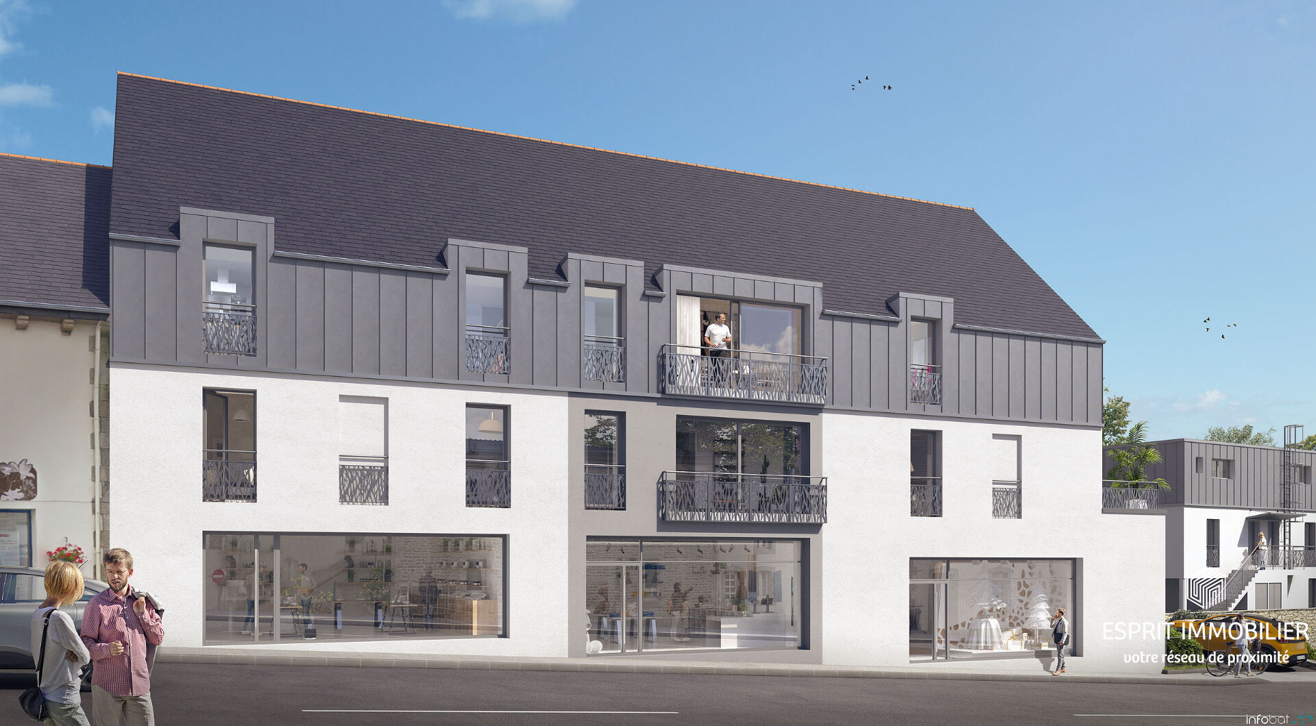 Trégunc - Local commercial en centre ville