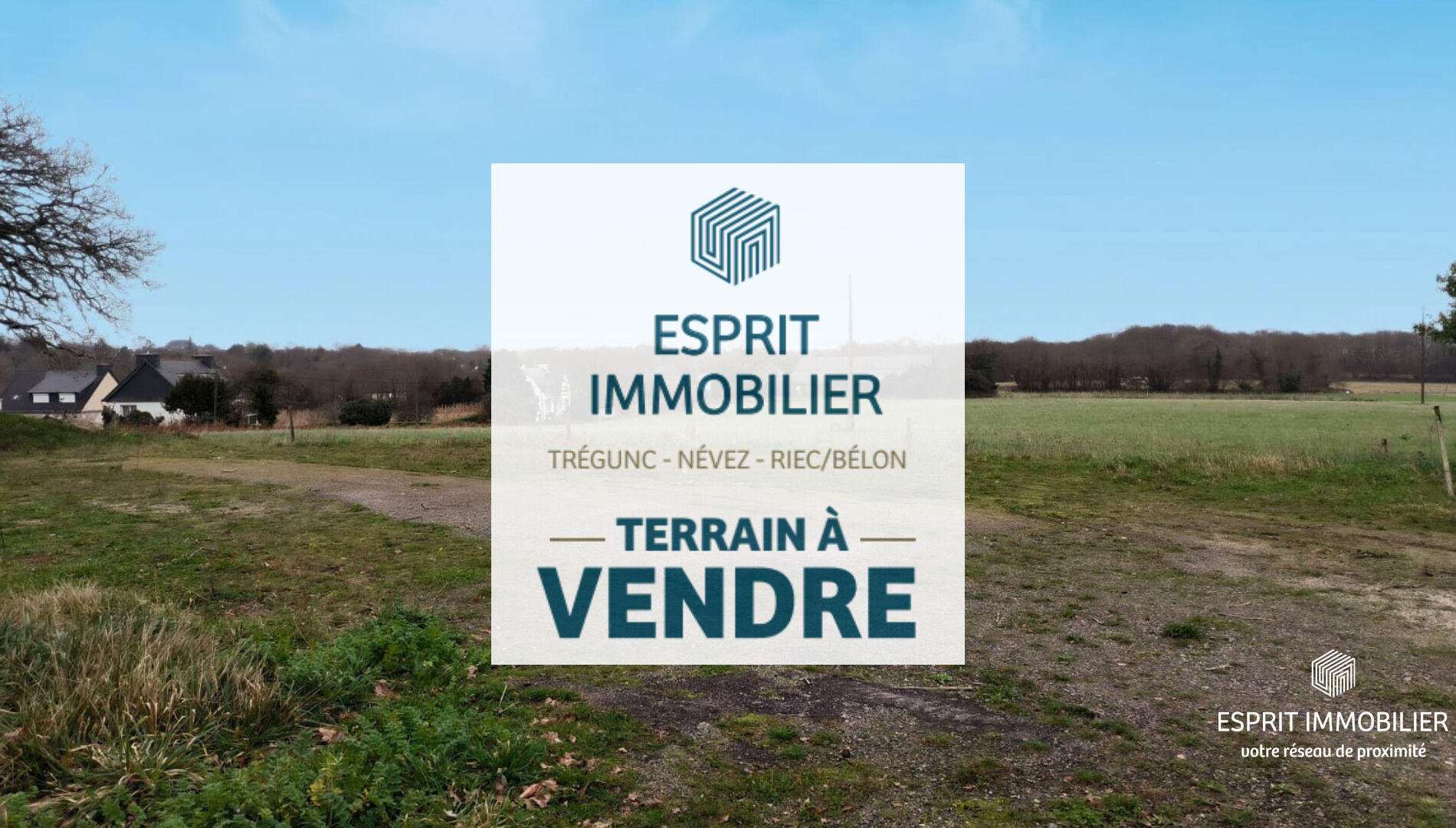 Pont-Aven - Terrain non viabilisé