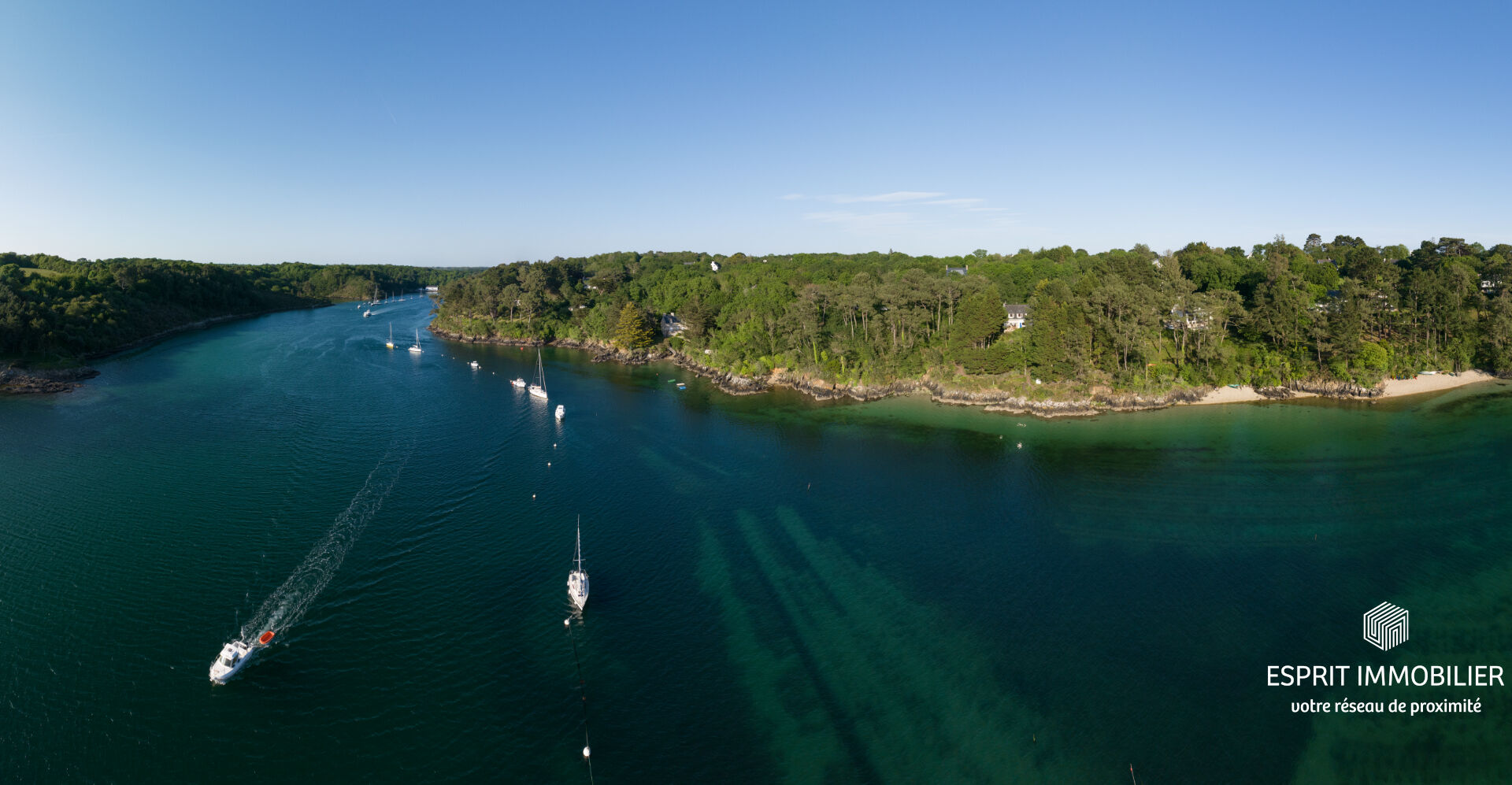 Riec-sur-Bélon - Terrain 423 m², les commerces à pied