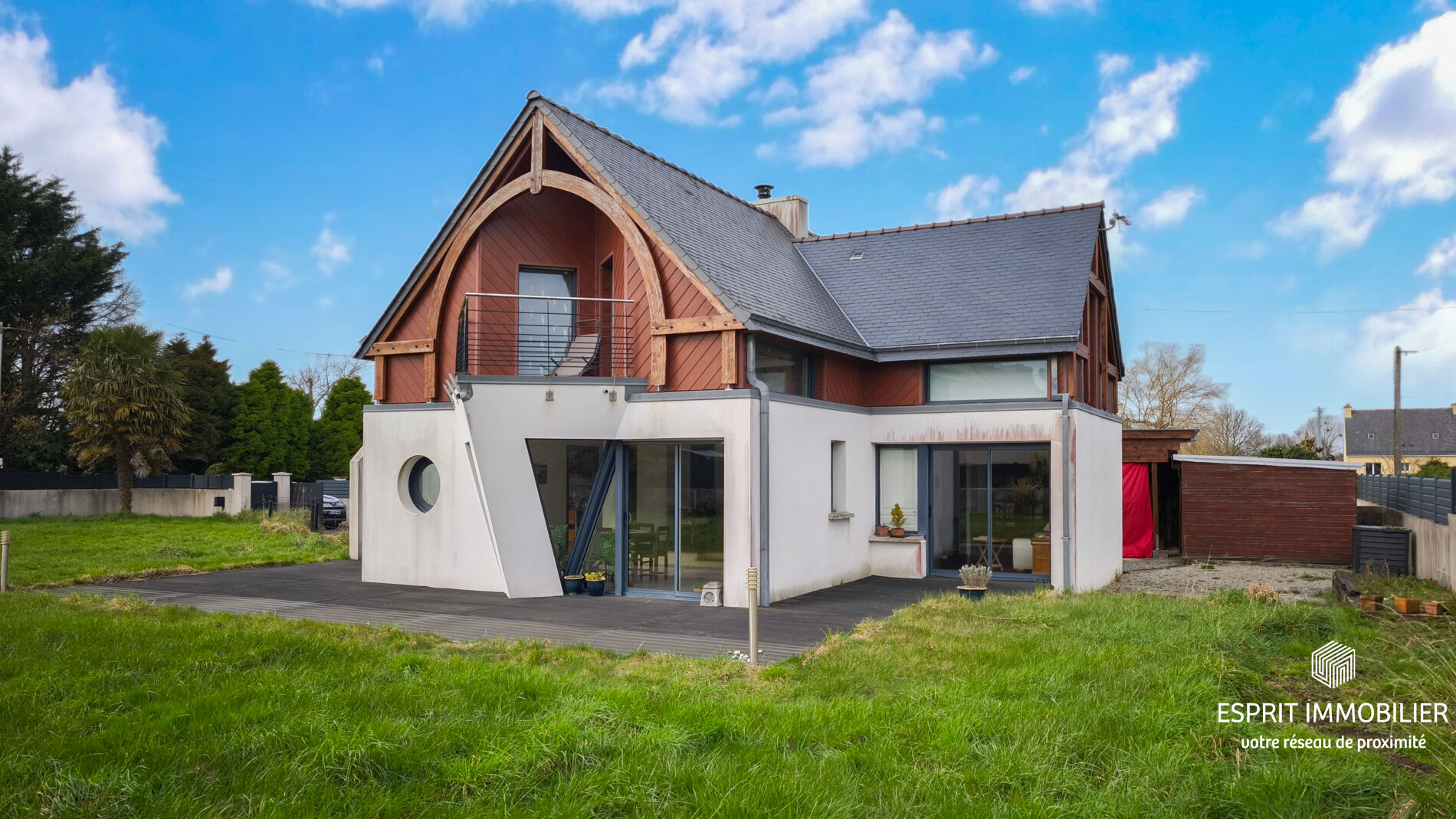 Trégunc - Maison au calme  avec vie de plain pied