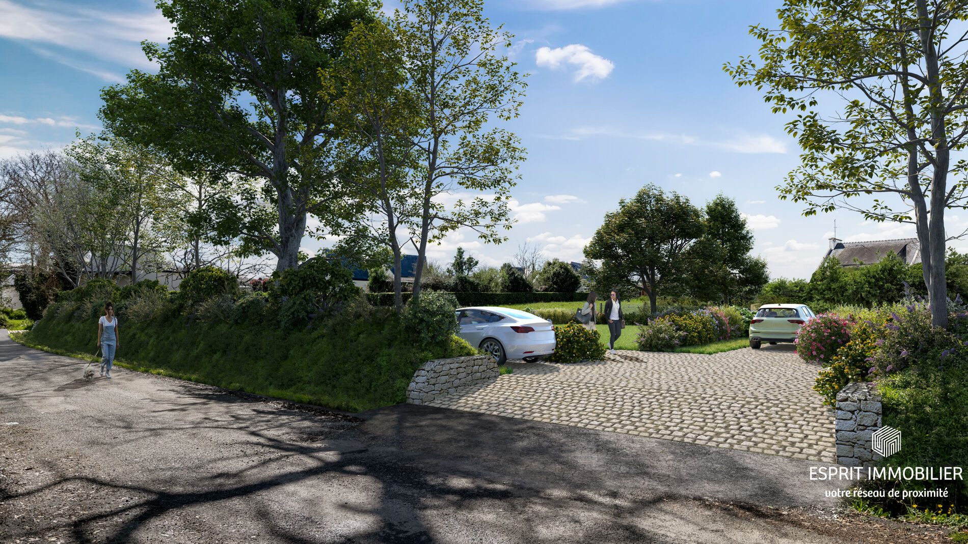 Pont Aven - Terrains à bâtir viabilisés situés non loin des commerces