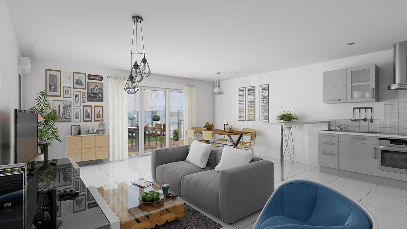 Photo APPARTEMENT  T3 A LA ROCHELLE image 1/6