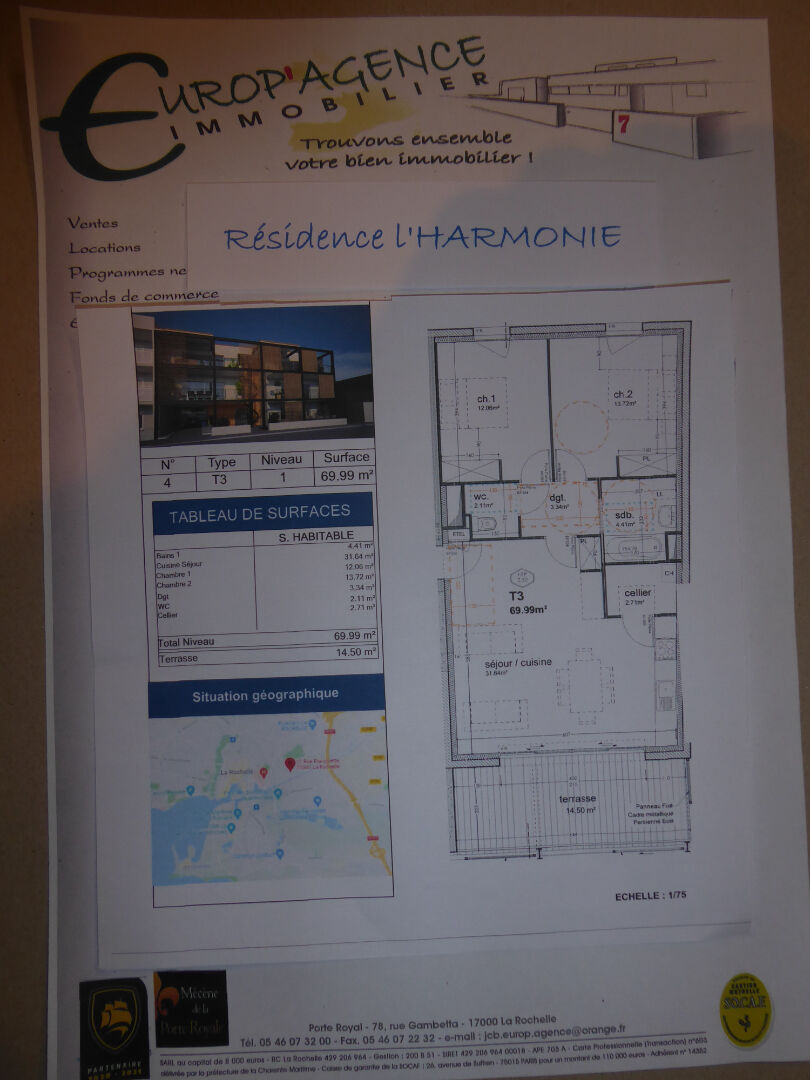 Photo APPARTEMENT  T3 A LA ROCHELLE image 3/6