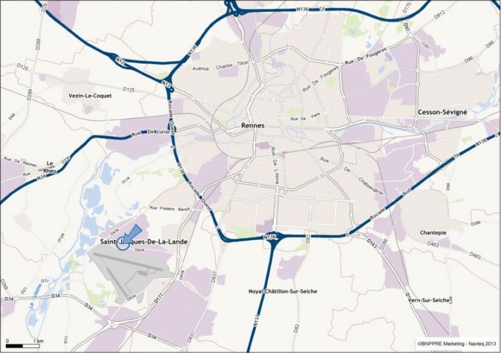 Immeuble T10 à Saint jacques de la lande