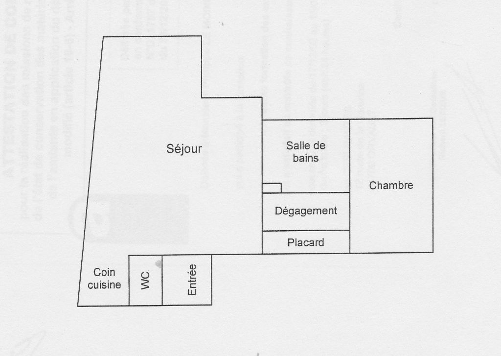 Appartement T2 à Rennes