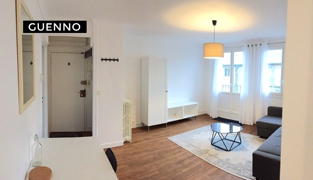 Location T3 meublé  - 53 m2 - 2 chambres - Location immobilier Rennes