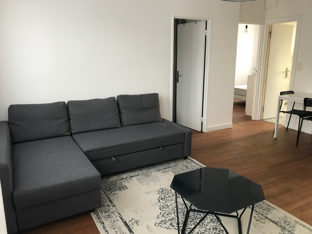 Photo Location T3 meublé  - 53 m2 - 2 chambres - Location immobilier Rennes image 3/6