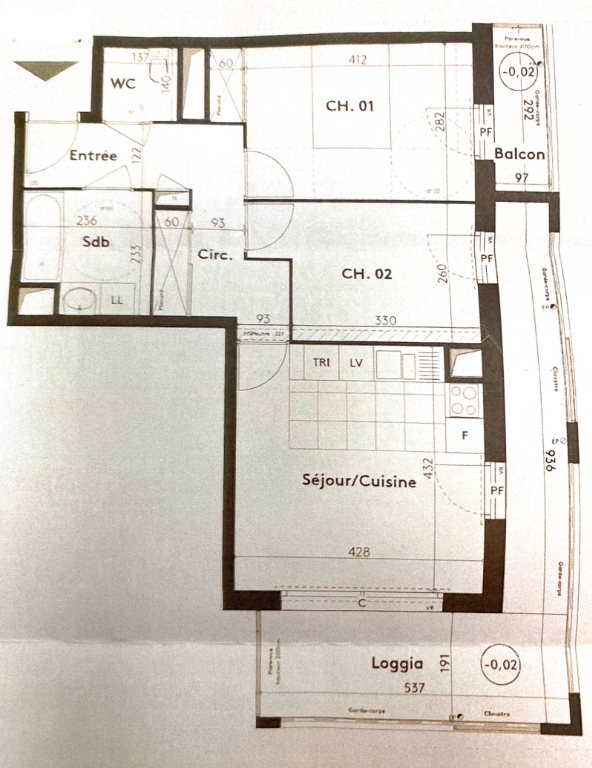 Appartement T3 à Rennes