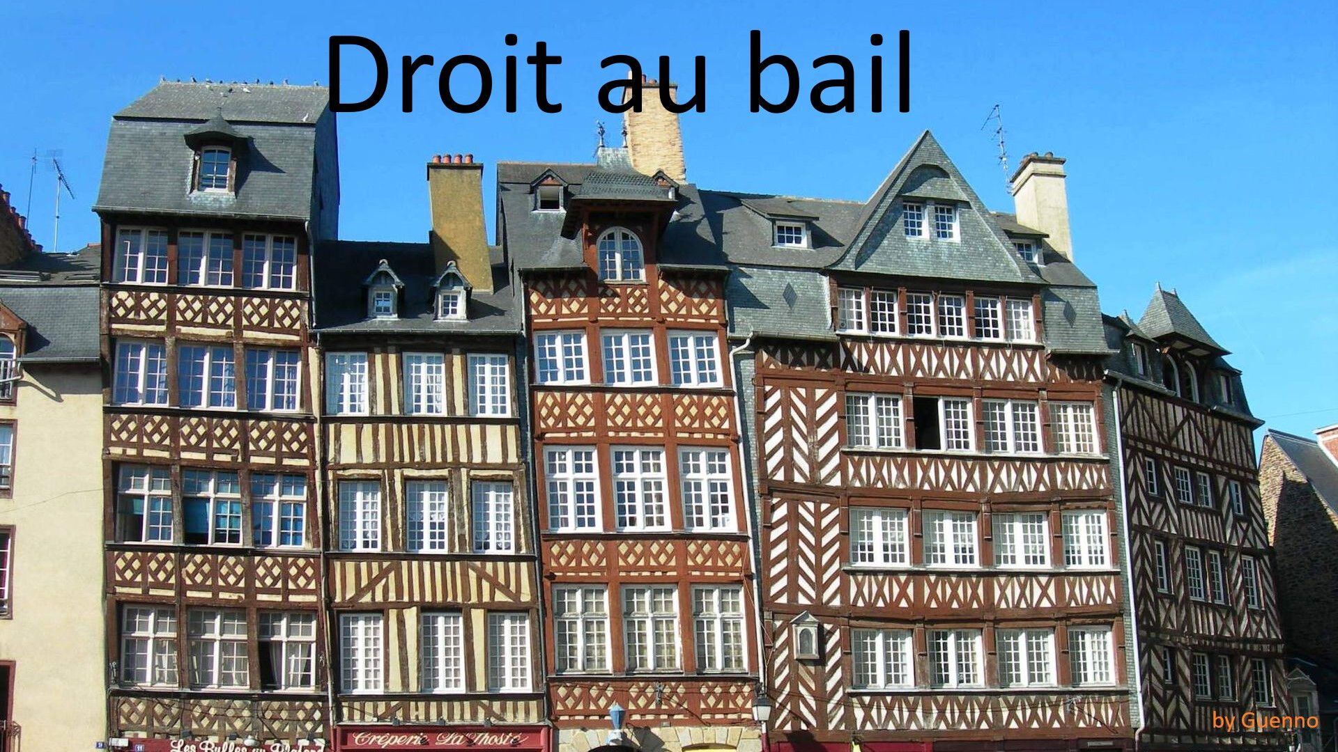 Cession de bail à Chateaugiron
