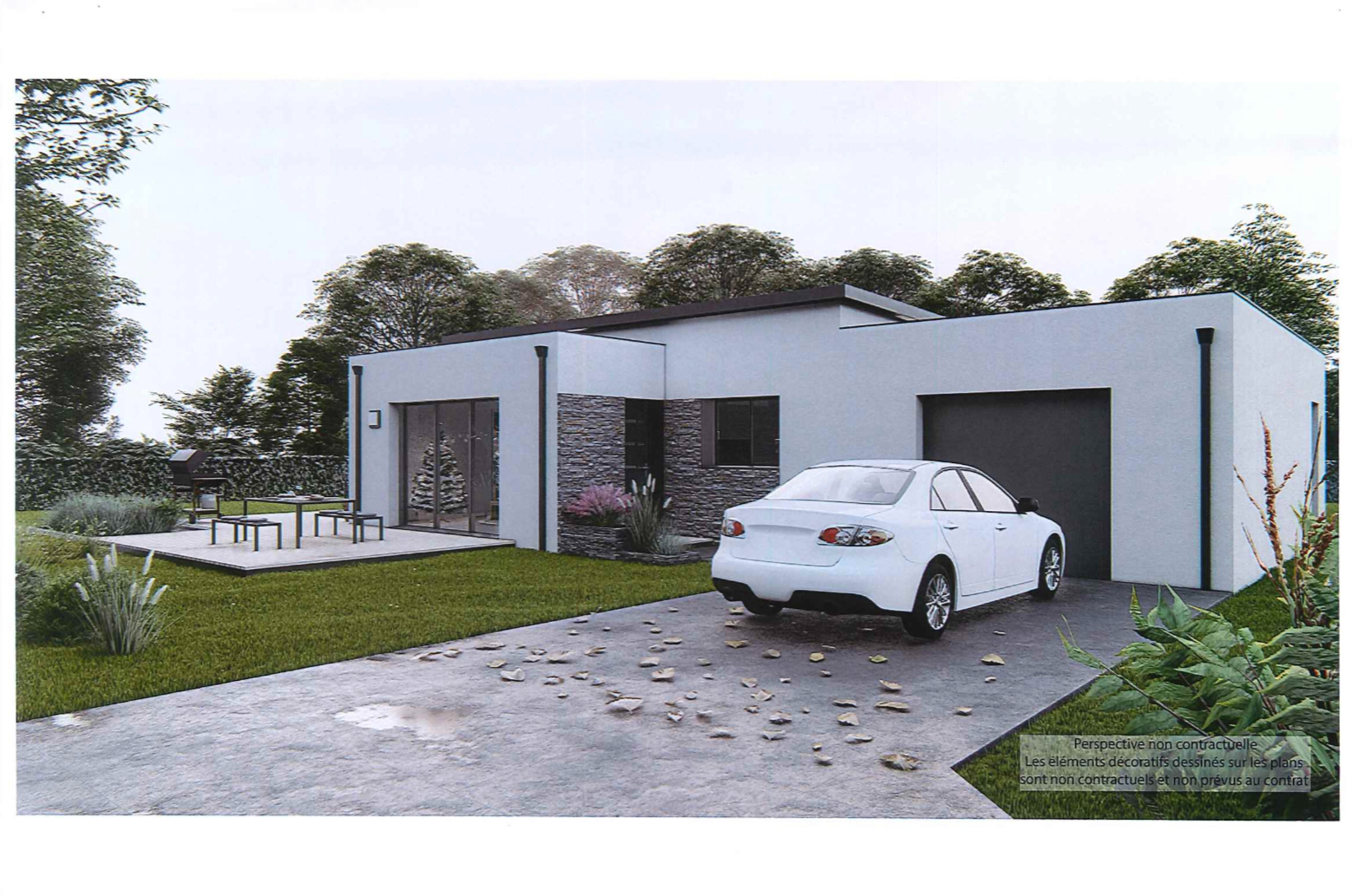 Maison T5 à Pluduno