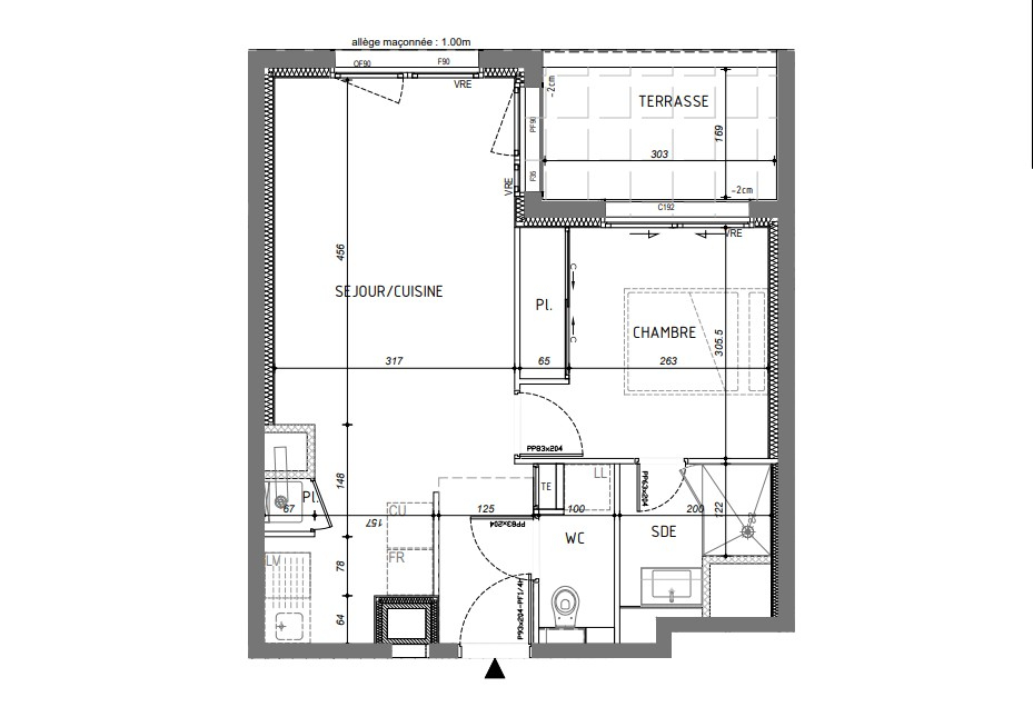 Appartement T2 à Rennes