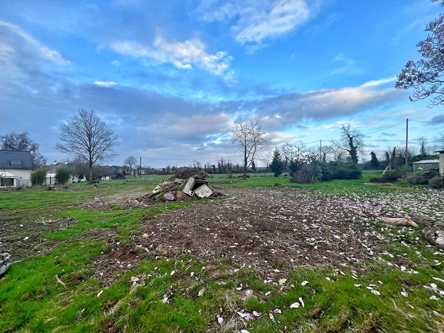 Terrain  à Saint thurial